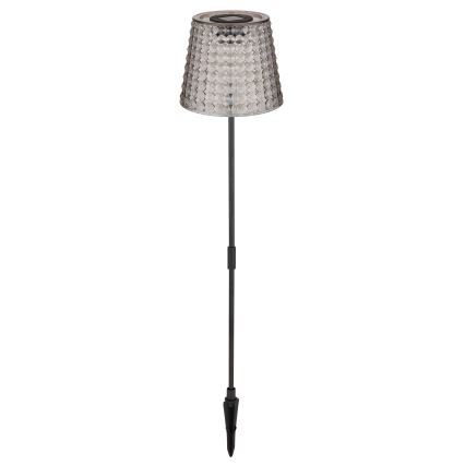 Globo - К-кт 2x LED Соларна лампа LED/0,06W/3V IP44 сив