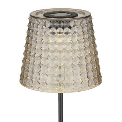 Globo - К-кт 2x LED Соларна лампа LED/0,06W/3V IP44 сив