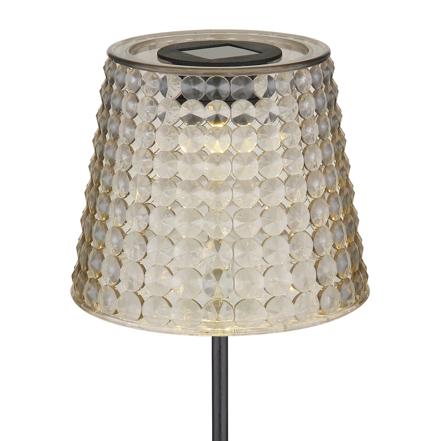 Globo - К-кт 2x LED Соларна лампа LED/0,06W/3V IP44 сив