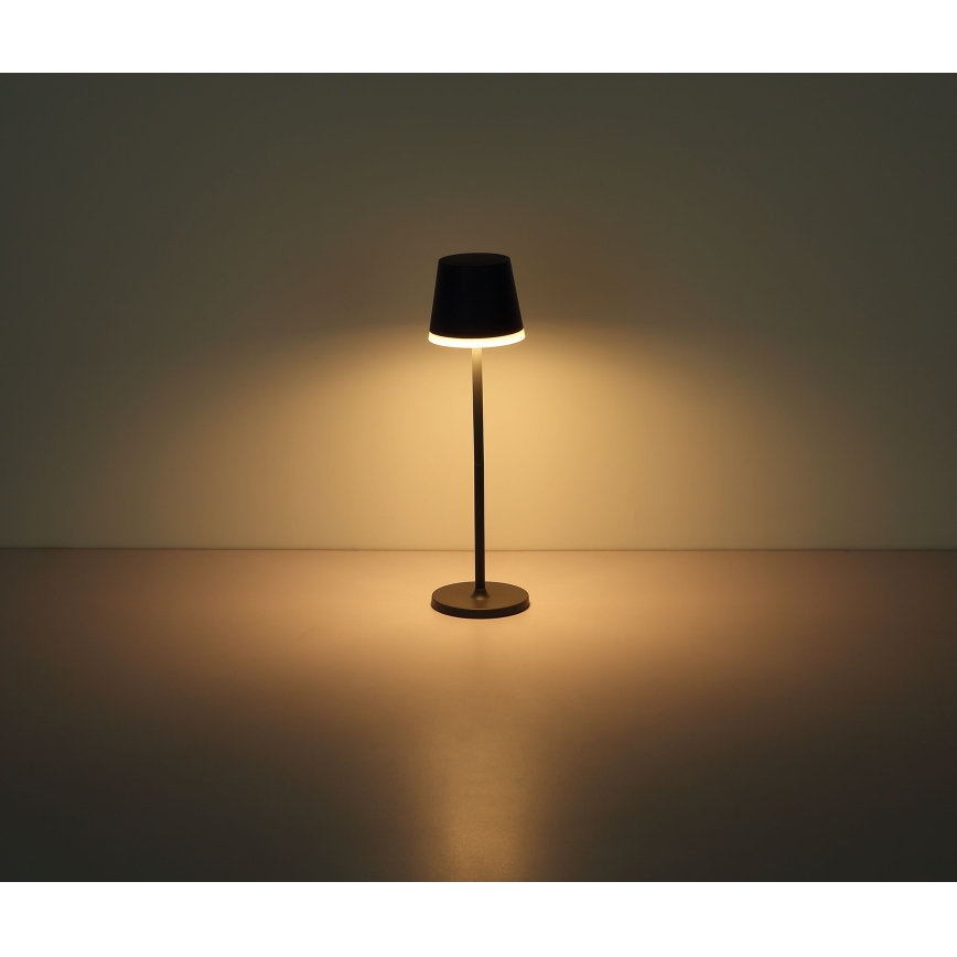 Globo - LED Соларна лампа LED/0,6W/3V 3000K IP44 антрацит