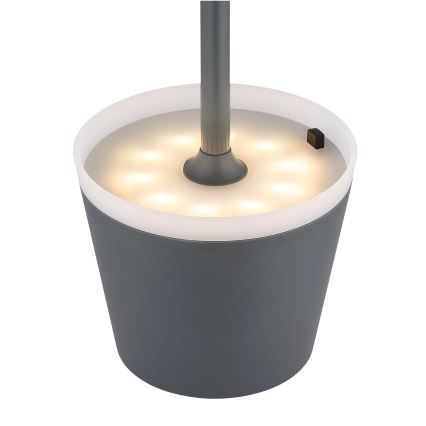 Globo - LED Соларна лампа LED/0,6W/3V 3000K IP44 антрацит