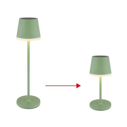 Globo - LED Соларна лампа LED/0,06W/3V 3000K IP44 зелен