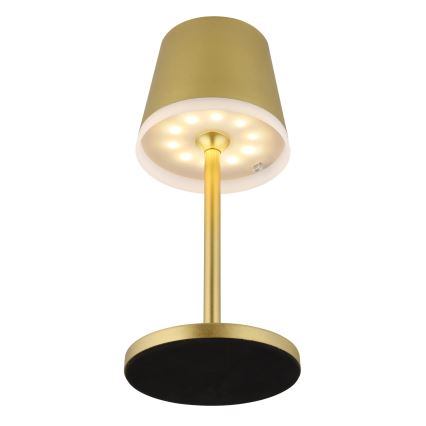 Globo - LED Соларна лампа LED/0,6W/3V 3000K IP44 златист