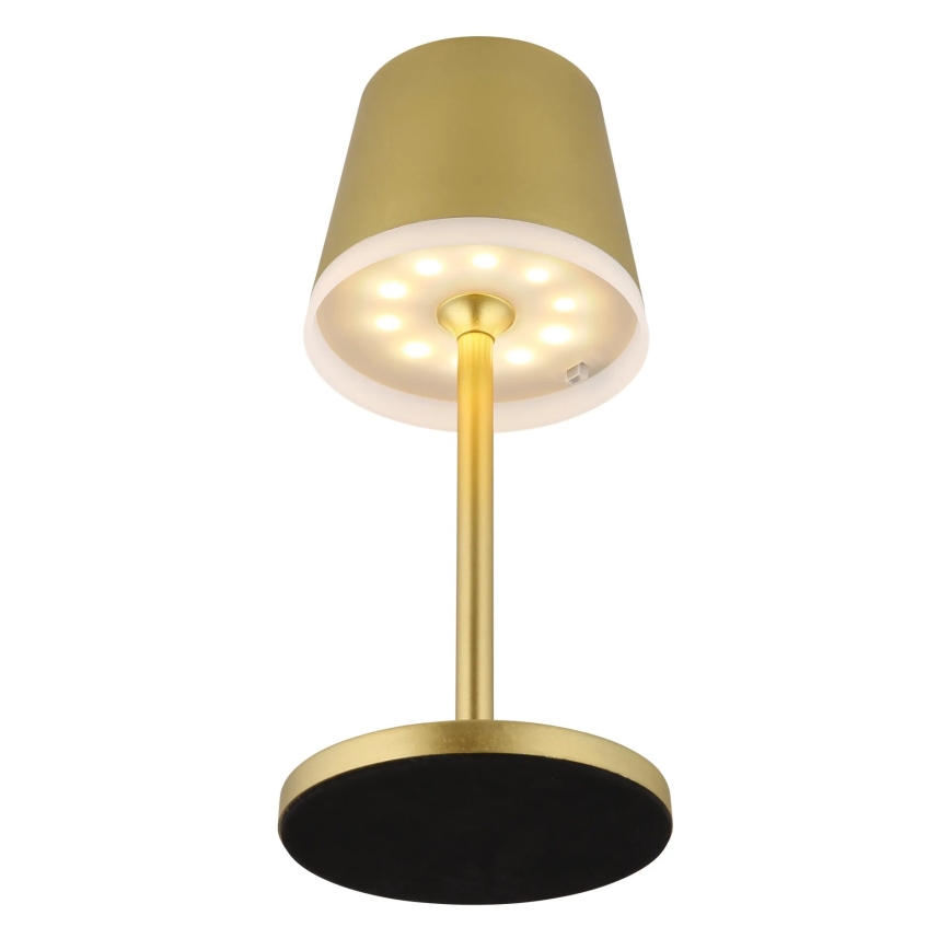 Globo - LED Соларна лампа LED/0,6W/3V 3000K IP44 златист