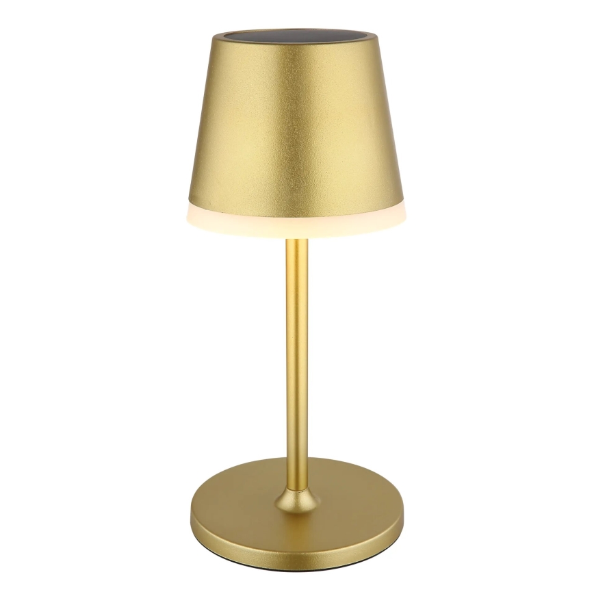 Globo - LED Соларна лампа LED/0,6W/3V 3000K IP44 златист