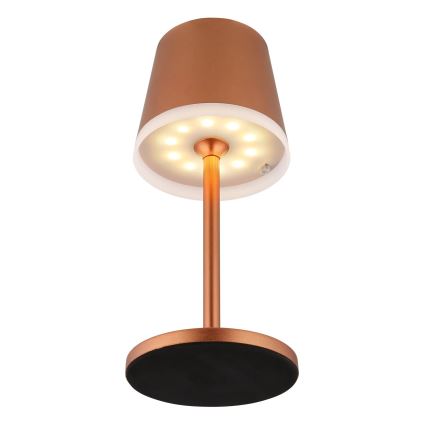 Globo - LED Соларна лампа LED/0,6W/3V 3000K IP44 меден