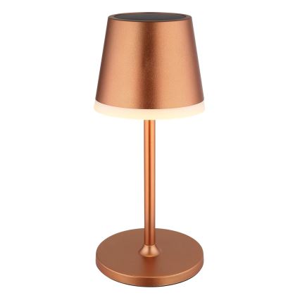 Globo - LED Соларна лампа LED/0,6W/3V 3000K IP44 меден