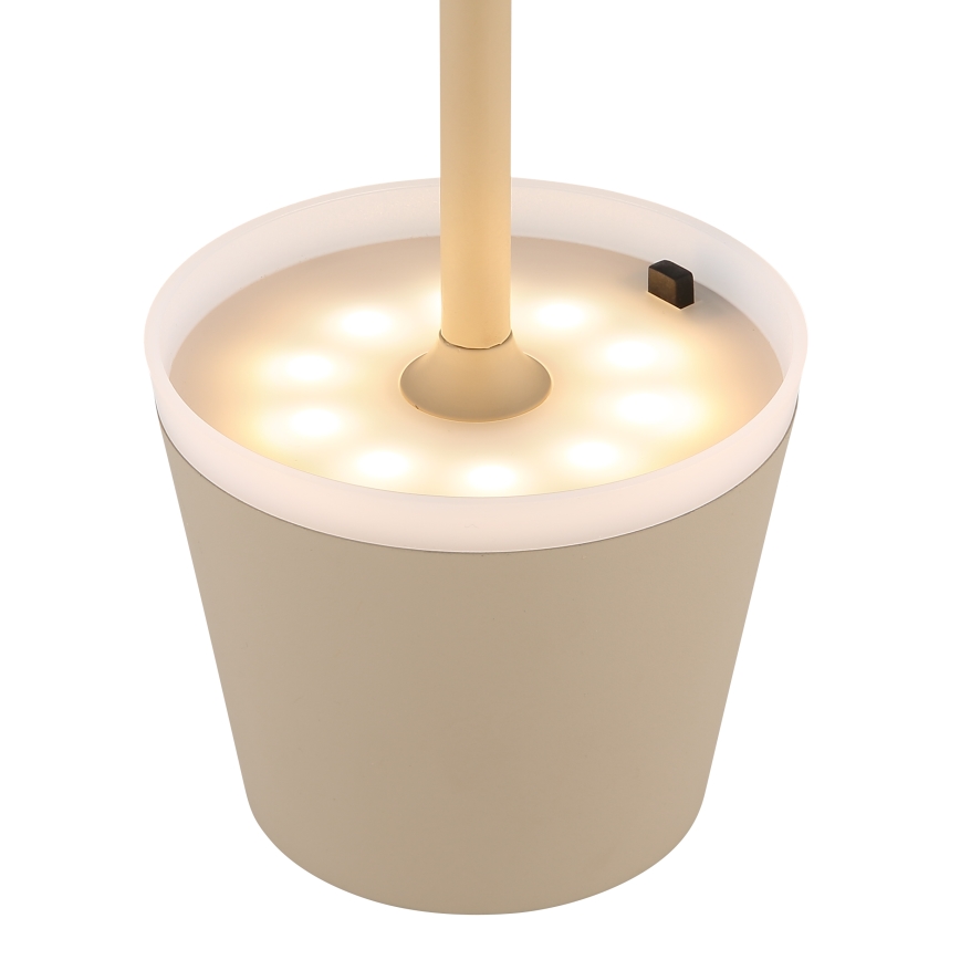 Globo - LED Соларна лампа LED/0,6W/3V 3000K IP44 1200 mAh бежов