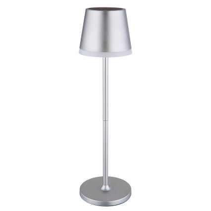 Globo - LED Соларна лампа LED/0,6W/3V 3000K IP44 матов хром