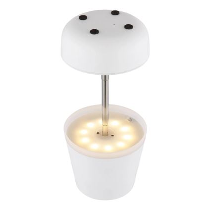 Globo - LED Соларна лампа 10xLED/0,06W/3V IP44 бял