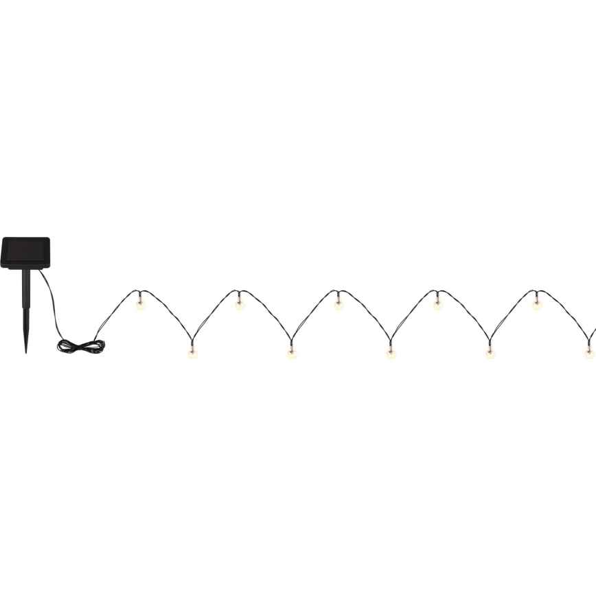 Globo - LED Соларна верига 20xLED/0,06W/3,2V 285 см IP44