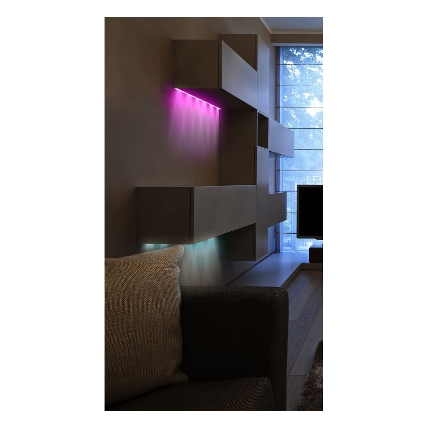 Globo - LED RGB Димируема лента LED/6W/230V 1 м + дистанционно управление