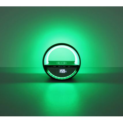 Globo - LED RGB настолна сензорна презареждаема лампа с вграден високоговорител LED/3,5W/5V 1800 mAh