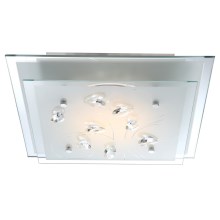 Globo 40419 - LED Таванна Кристална лампа ELINE 1xLED/17,5W/230V