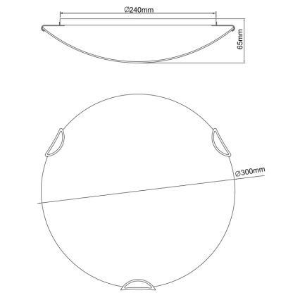 Globo - Детско осветление за таван 2xE27ILLU/60W/230V