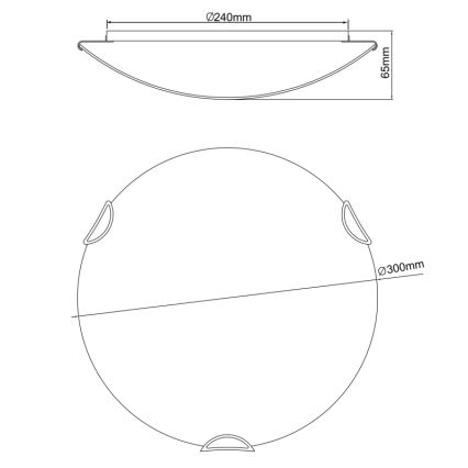 Globo - Детска плафониера 2xE27/60W/230V