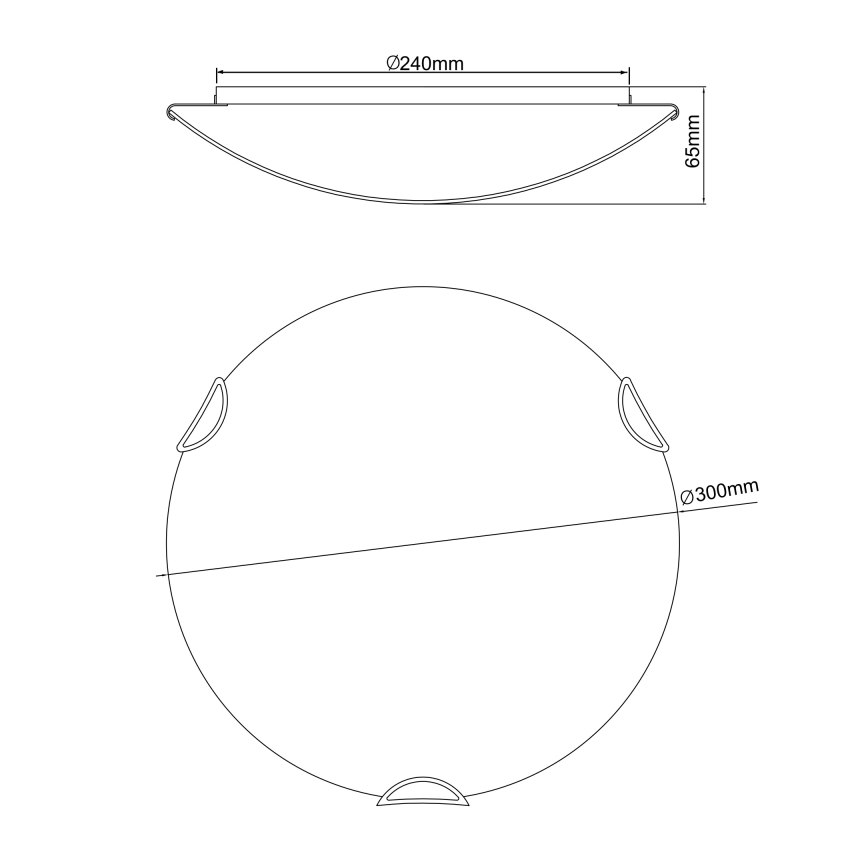 Globo - Детска плафониера 2xE27/60W/230V