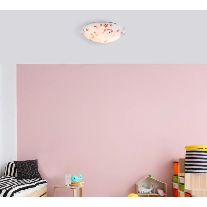 Globo - Таванно осветително тяло ILLUS 2xE27, 60W/230V, Ø 40 см