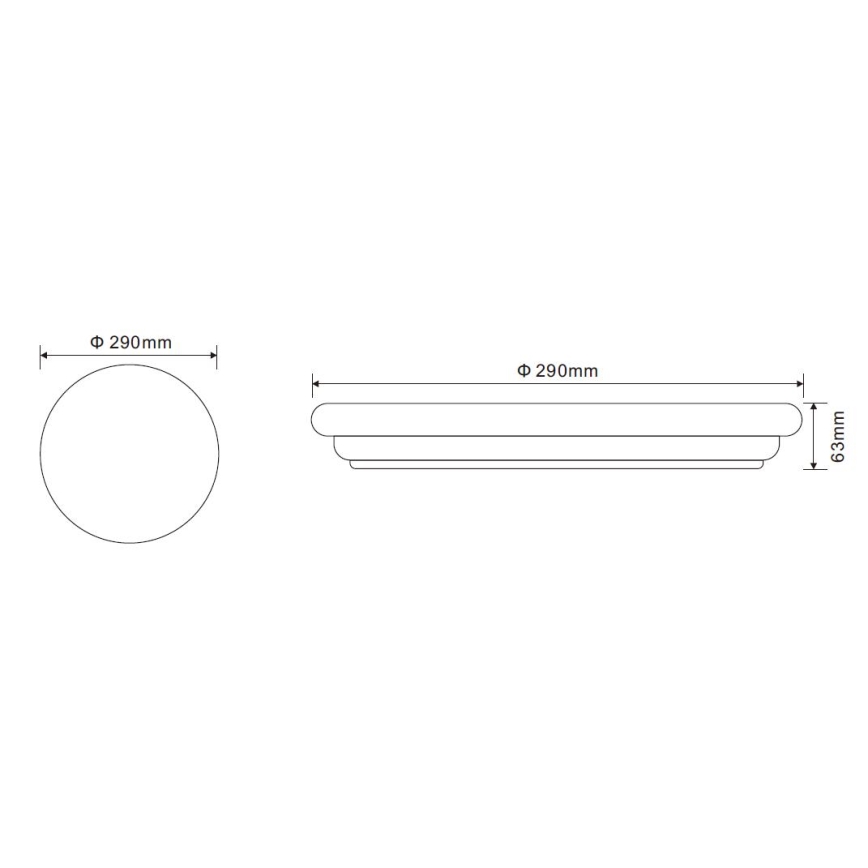 Globo - LED Лампа за таван 1xLED/20W/230V