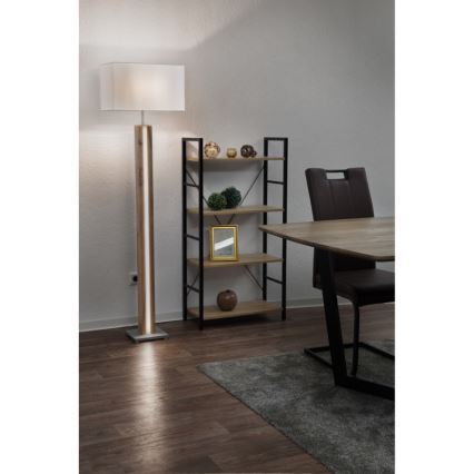 Globo - LED подова лампа LED/17W/230V + 1xE27/40W