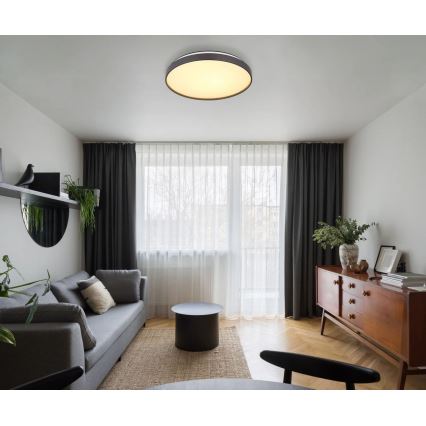 Globo - LED Плафониера LED/24W/230V Ø 48 см антрацит