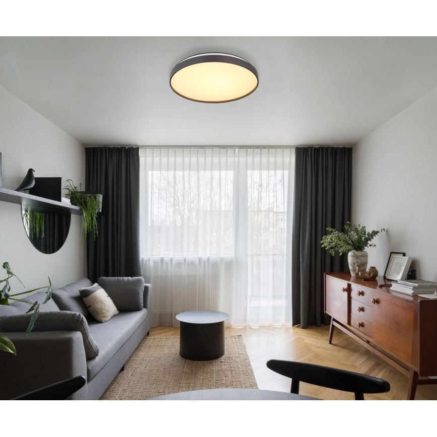 Globo - LED Плафониера LED/24W/230V Ø 48 см антрацит