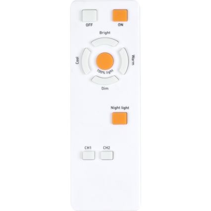 Globo - LED Димируем плафон LED/30W/230V 3000-6500K + дистанционно управление