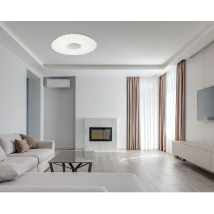 Globo - RGBW Димируем плафон LED/50W/230V + дистанционно управление