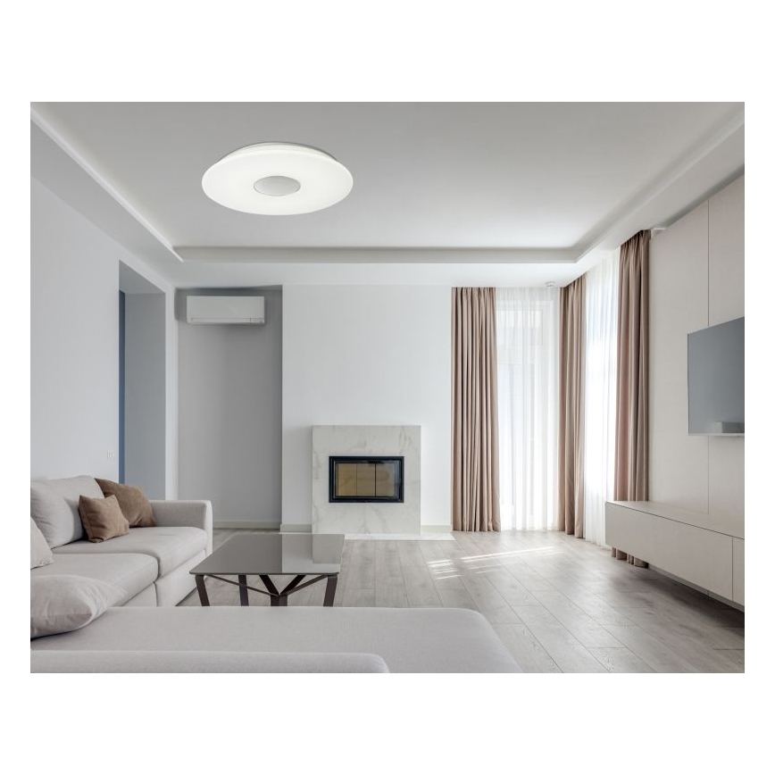 Globo - RGBW Димируем плафон LED/50W/230V + дистанционно управление