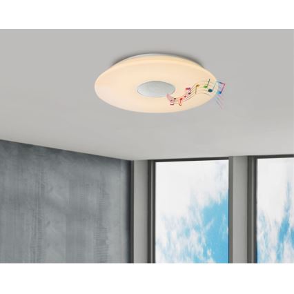Globo - RGBW Димируем плафон LED/50W/230V + дистанционно управление