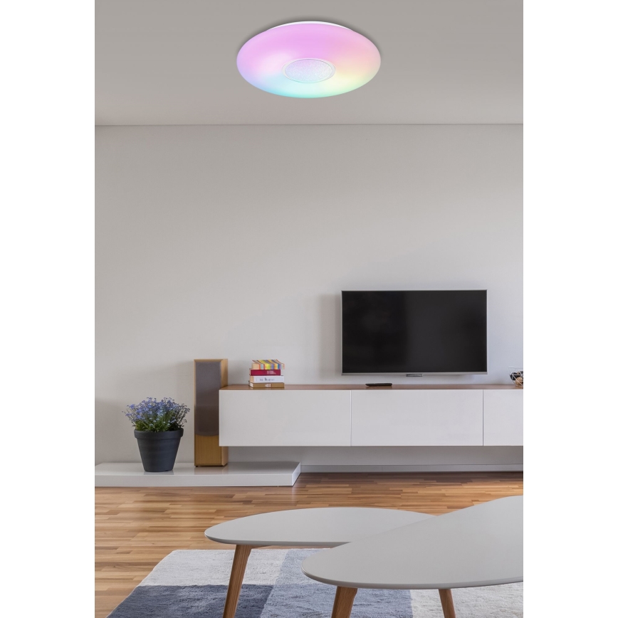 Globo - RGBW Димируем плафон LED/40W/230V 3000-6500K + дистанционно управление