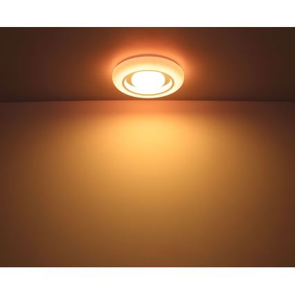 Globo - RGBW Димируем плафон LED/18W/230V 2700-6500K + дистанционно управление