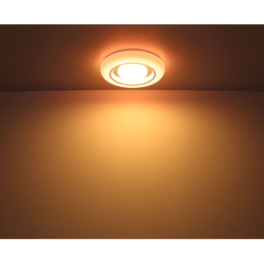 Globo - RGBW Димируем плафон LED/18W/230V 2700-6500K + дистанционно управление