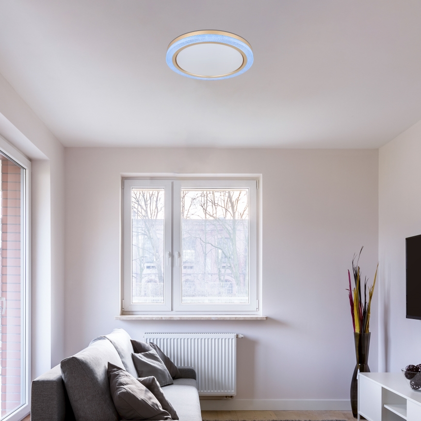 Globo - RGBW Димируем плафон LED/20W/230V 2700-6500K + дистанционно управление