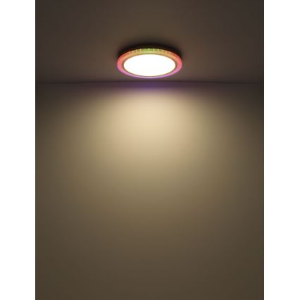 Globo - RGBW Димируем плафон LED/20W/230V 2700-6500K + дистанционно управление