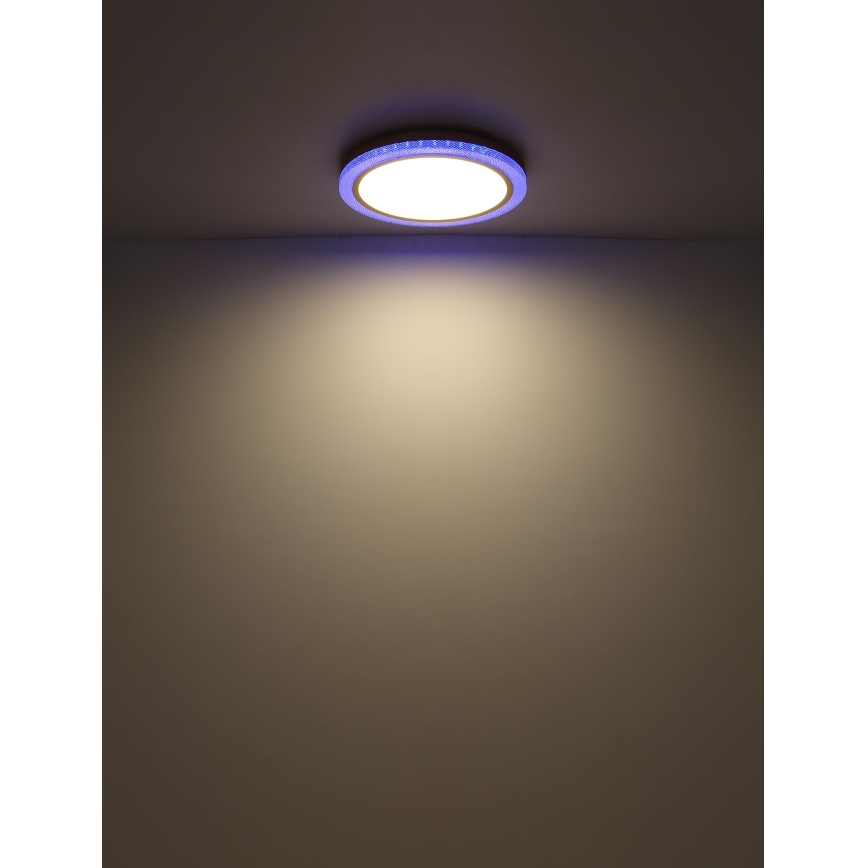 Globo - RGBW Димируем плафон LED/20W/230V 2700-6500K + дистанционно управление