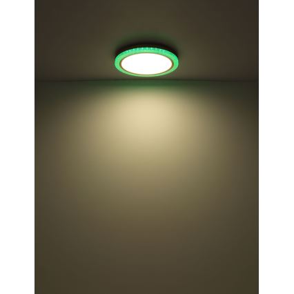 Globo - RGBW Димируем плафон LED/20W/230V 2700-6500K + дистанционно управление