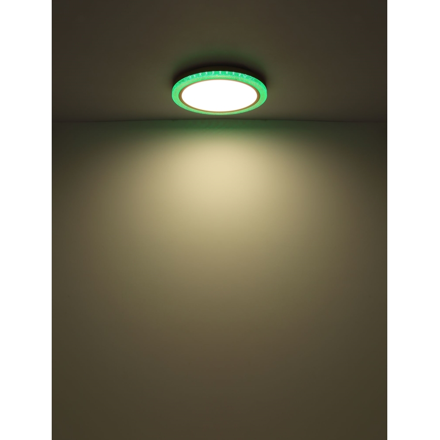 Globo - RGBW Димируем плафон LED/20W/230V 2700-6500K + дистанционно управление
