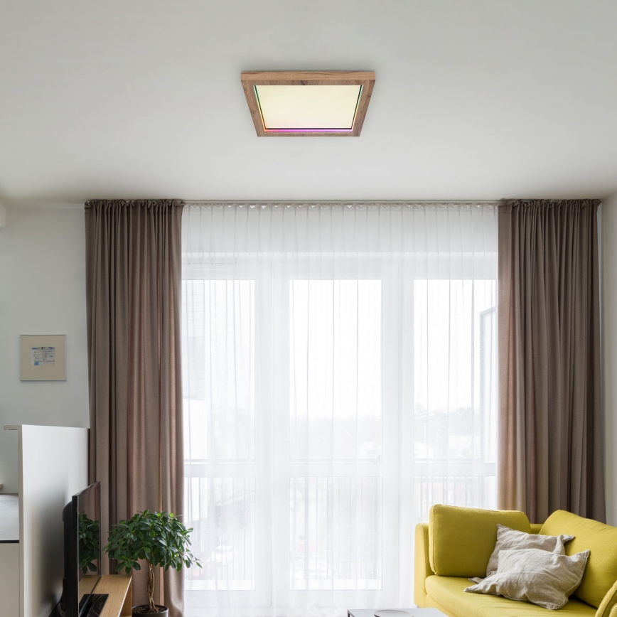 Globo - LED RGBW Димируем плафон LED/24W/230V 2700-6000K + дистанционно управление