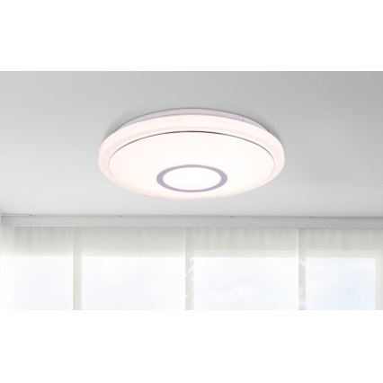 Globo - RGBW Димируем плафон LED/16W/230V 2700-6500K WiFi Tuya + дистанционно управление