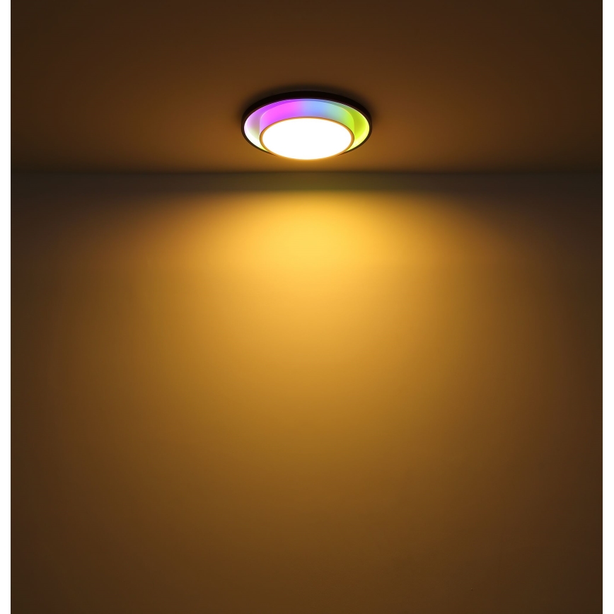 Globo - LED RGBW Димируем плафон LED/21W/230V 2700-6500K+ дистанционно управление