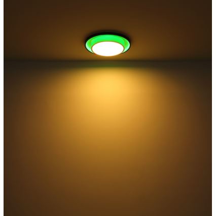 Globo - LED RGBW Димируем плафон LED/21W/230V 2700-6500K+ дистанционно управление