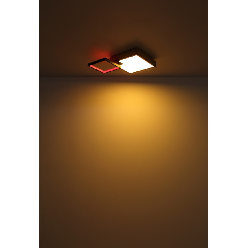 Globo - LED RGBW Димируема лампа LED/21W/230V + LED/3W 2700-6500K + дистанционно управление
