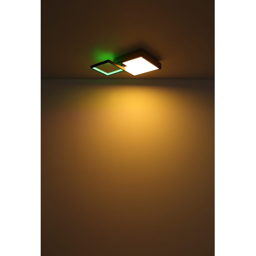 Globo - LED RGBW Димируема лампа LED/21W/230V + LED/3W 2700-6500K + дистанционно управление