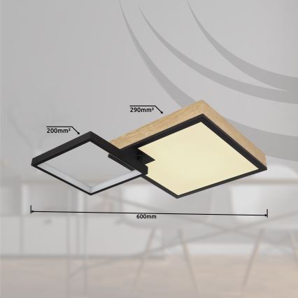 Globo - LED RGBW Димируема лампа LED/21W/230V + LED/3W 2700-6500K + дистанционно управление