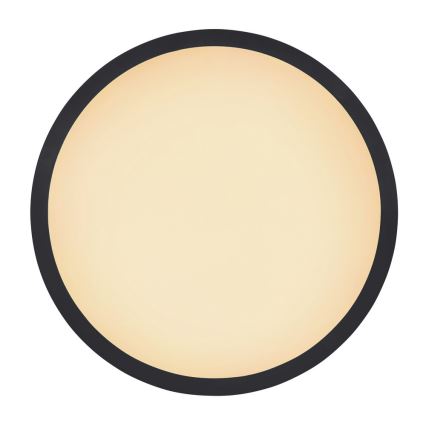Globo - LED Димируем плафон за баня LED/18W/230V Ø 29,4 см IP44 черен