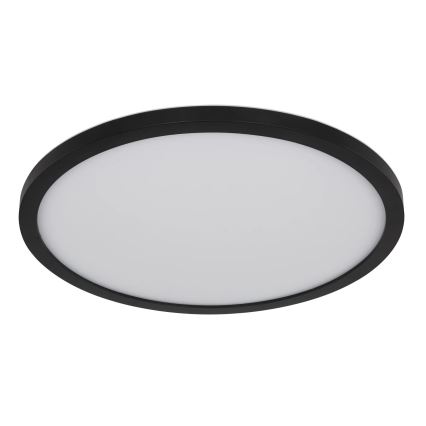 Globo - LED RGB Димируем плафон за баня LED/18W/230V 3000-6000K + дистанционно управление IP44 черен