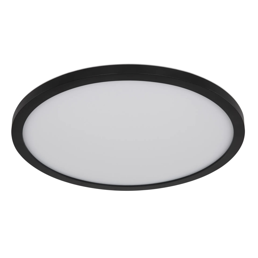 Globo - LED RGB Димируем плафон за баня LED/18W/230V 3000-6000K + дистанционно управление IP44 черен