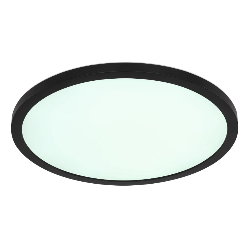 Globo - LED RGB Димируем плафон за баня LED/18W/230V 3000-6000K + дистанционно управление IP44 черен