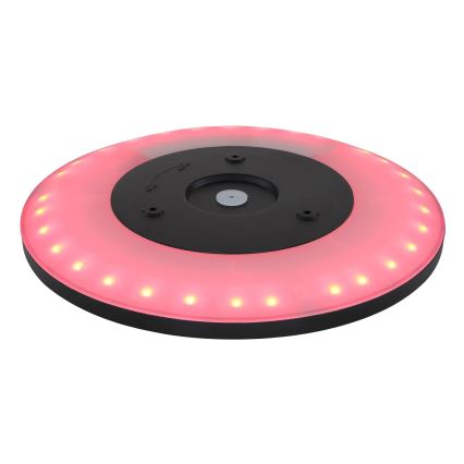 Globo - LED RGB Димируем плафон за баня LED/18W/230V 3000-6000K + дистанционно управление IP44 черен